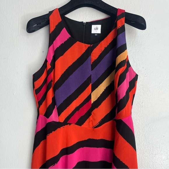 Cabi Fete Striped Fit and Flare Dress #4075 Size Small - Picture 9 of 12